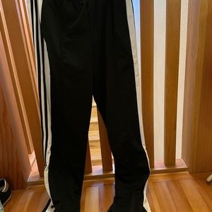 NWT adidas black loose fit size m track pants